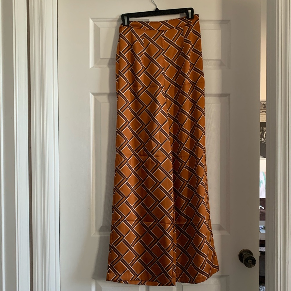 High waisted retro trousers